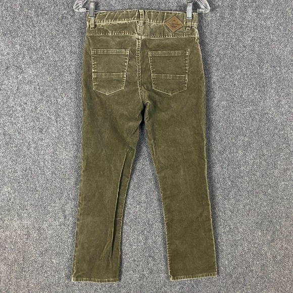 Quicksilver Corduroy Pants Men's 25x25 Straight Tapered Fit Youth Green Cotton‎ - Picture 6 of 10